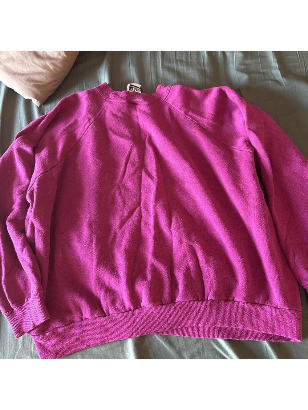Disney Women's Burgundy Sweatshirt - Picture 5 of 5